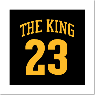 lebron james 23 the king Posters and Art